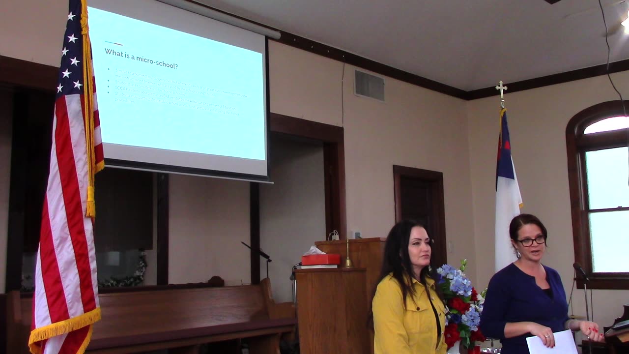 Star City Micro School Presentation at Fellowship Bible Church what is micro school?