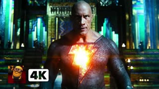 Black Adam (2022) 4K - Dwayne Johnson Kills a King _ Movieclips