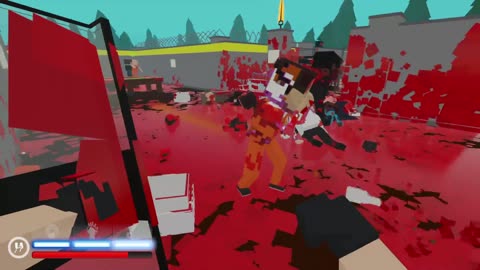 Playing Paint The Town Red Steam Workshop level maps - (No Commentary).