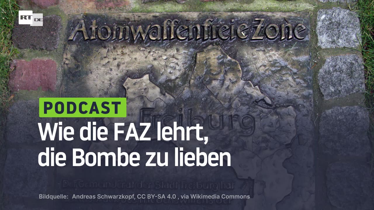 Wie die FAZ lehrt, die Bombe zu lieben