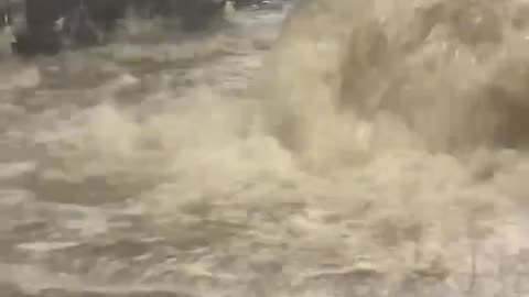 WATCH: People trapped as flooding impacts subway stations in New York City.