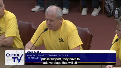 My public testimony for RI bill S359