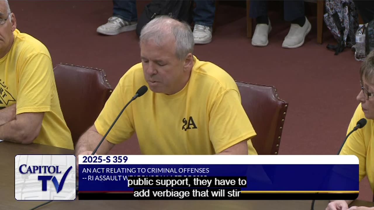 My public testimony for RI bill S359