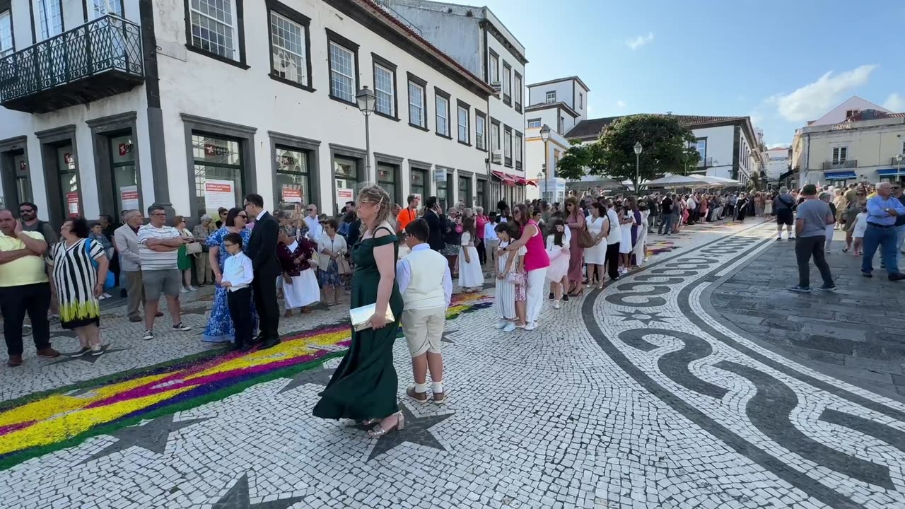 LIVE: Procissão Corpo de Deus São Sebastião Ponta Delgada, São Miguel Açores - 19.06.2025
