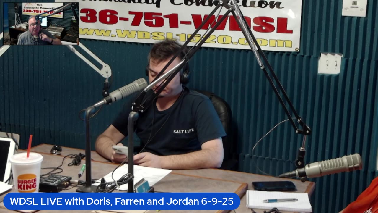 WDSL LIVE with Doris, Farren and Jordan 6-9-25