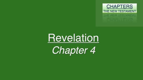 Chapters - Revelation 4