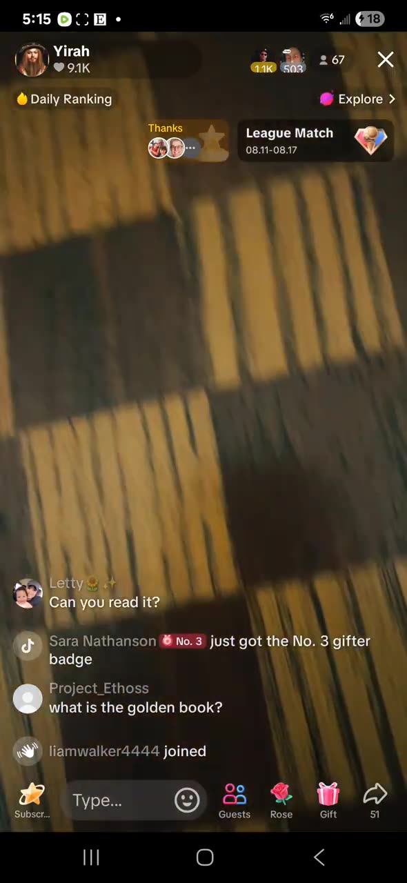 TikTok LIVE YirahHa'ari✨️👑/10/25 - Part 1
