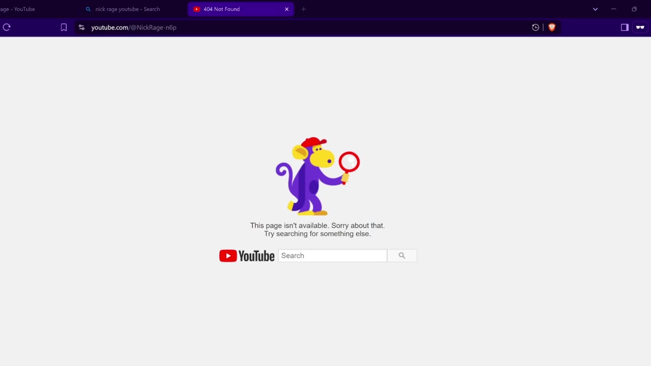 Marx the Noob: "Nick Rage" Account Terminated by YouTube Enforcers