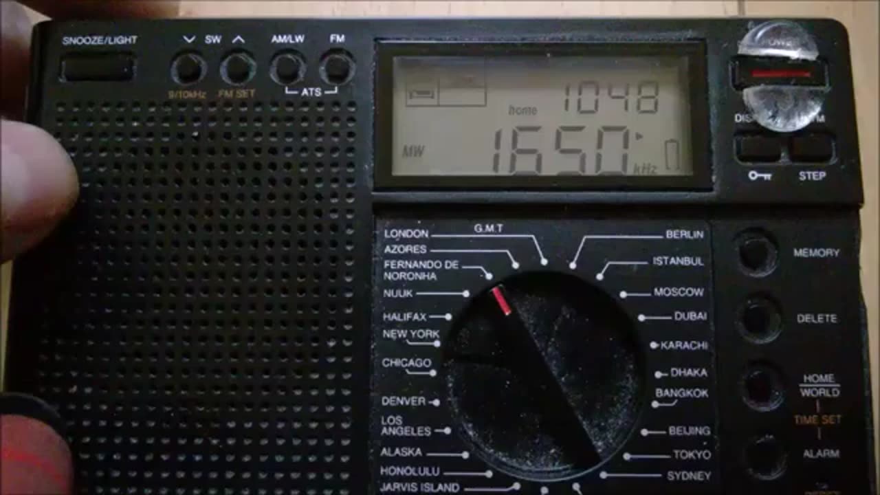 Grundig G8 radio time adjust