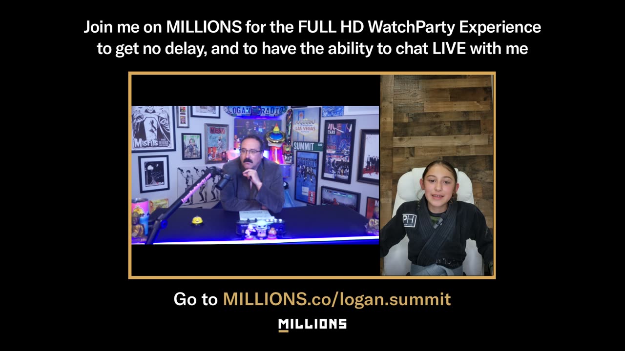 The Logan Summit Show Podcast // Millions.co Interview with 9 Year Old MMA Fighter Violet Razo
