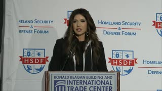 Kristi Noem keynotes 2025 Homeland Security Summit - December 12, 2025