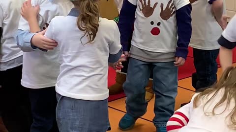 Kindergartener Rolls Eyes After Dancing With Classmate