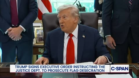 Is it right or wrong that Trump wants to stop American flag burnings ?
