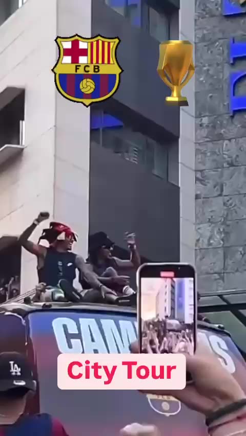 FC Barcelona Street Celebrations