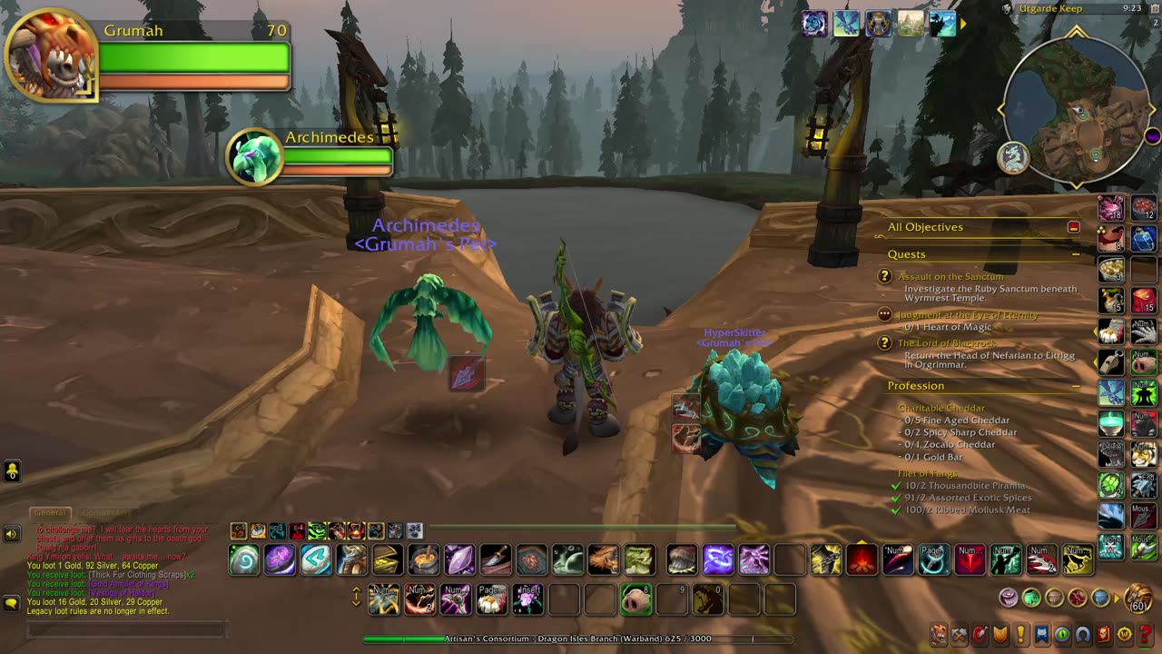 wowcraft in 2025 p34 - hunter solo ahnkahet draktharon keep gundrak utgard keep utgard pinnacle