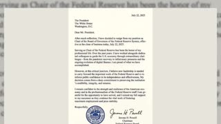 Fact Check: Jerome Powell Did NOT Write a July 22 Federal Reserve Resignation Letter