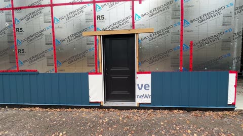 Building the Shop - Part 90 - Installing Man Door on the North Wall