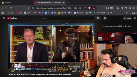 Debate Review - Nick Fuentes v Piers Morgan - then gaming