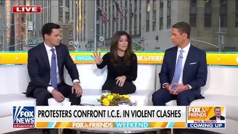 'ABSURD'_ Hosts CRACK UP watching far-left anti-ICE protesters