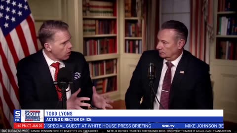 🚩 ICE Director Todd Lyons on the escalation of attacks against ICE agents