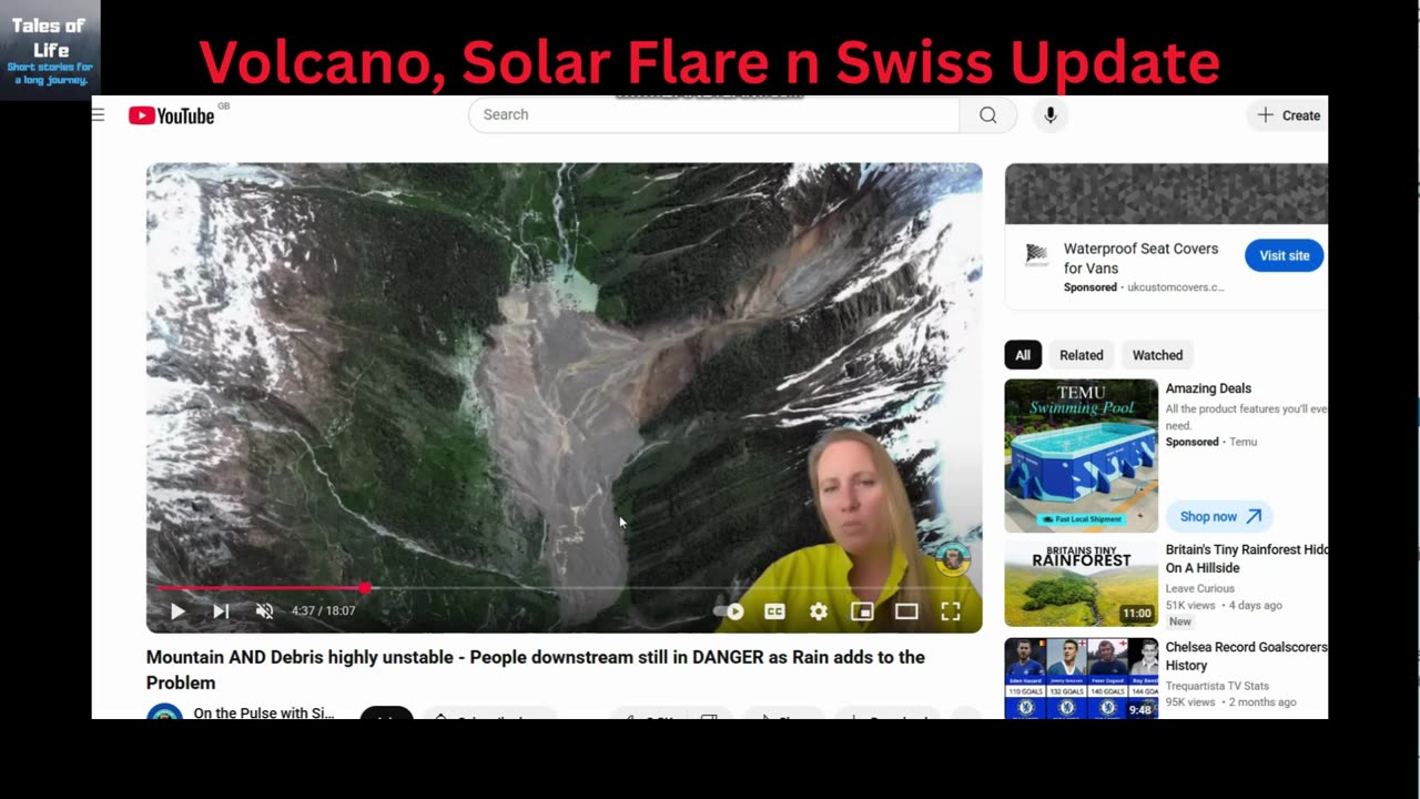Volcano - Solar Flare Swiss Glacier UPDATE