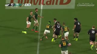 NEW ZEALAND v SOUTH AFRICA | The Rugby Championship 2025