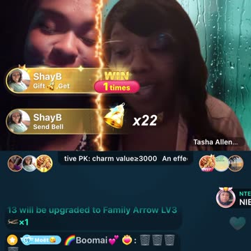 Tasha Allen clocks Moet tea!!😆😀🤣🤣