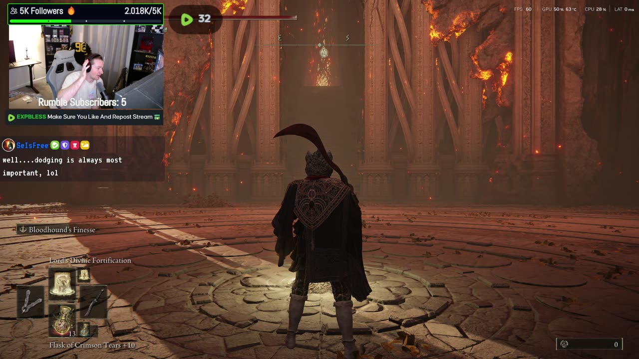 Leveling Up In Elden Ring | #RumbleGaming |