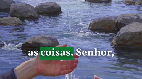 Todo momento é hora de oração. Vamos orar?