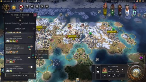 Fresh Start, Random Leader, Deity - Civilization 7!