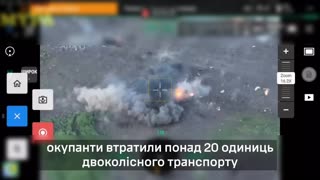 Russian Motorcide Group Gets Caught in the Wire(Incredible Footage)