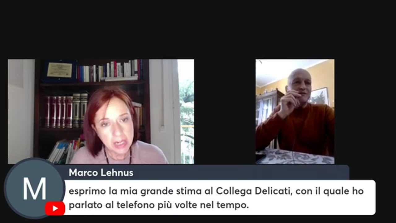 Intervista al Dr DELICATI da parte dell' onorevole Bianca Laura Granato