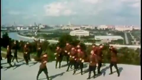 USSR troops dancing