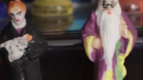 Harry Potter Sorcerer's Stone Fève Set!