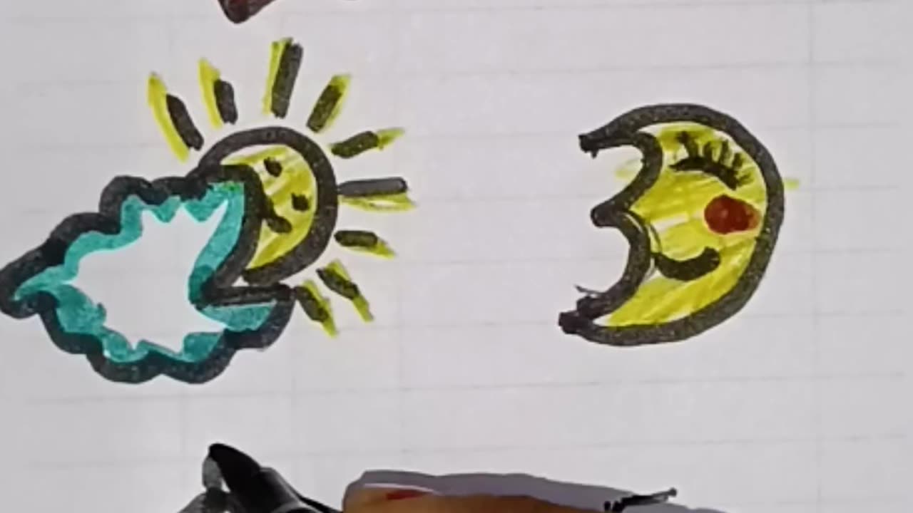 How to draw animal drawing Number 0 to 5 #shorts #animal #drawing #numberdrawing
