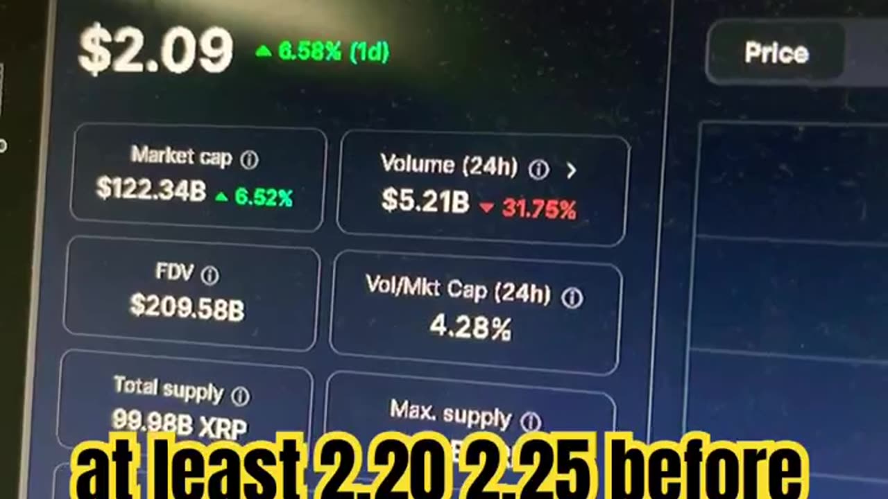 xrp price prediction #fyp blessings crypto market