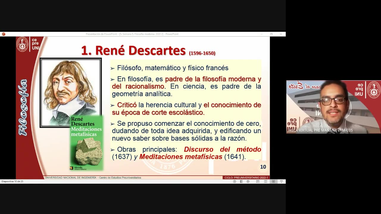 CEPRE UNI 2022 - 1 | Semana 05 | Filosofía