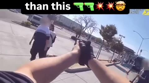 Officer did a great job taking care of the threat. High pressure situation