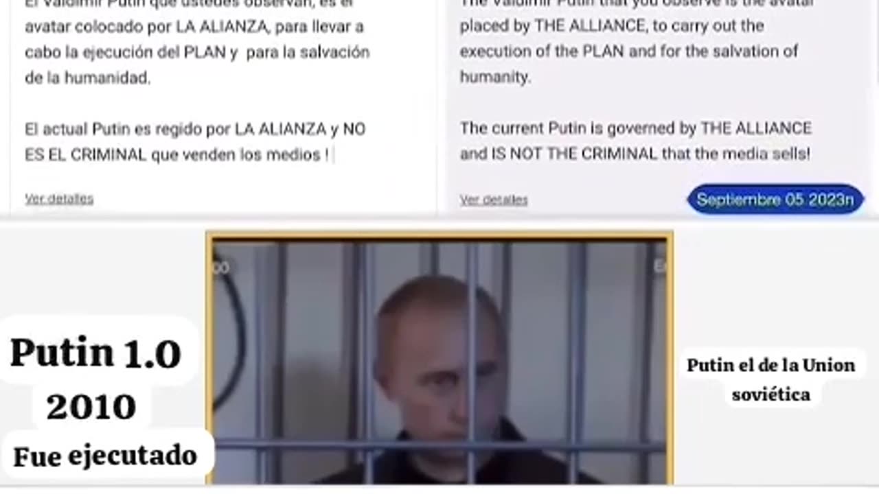 Putin 1.0 EL VERDADERO, ULTIMO MEMNTO DE PUTIN 1.0 (CLONO)
