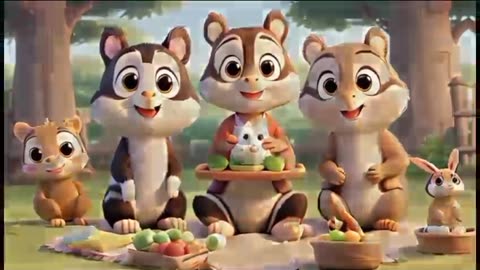 Pippy the Panda's Picnic Party||Party with friend||Picnic Party in forest