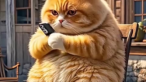 The Secret Life of Orange Cat