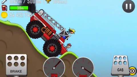 Hill Climb Racing, Minibike, Forest, 944m