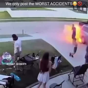 Probbaly Worst Fireworks Accident Ever!!