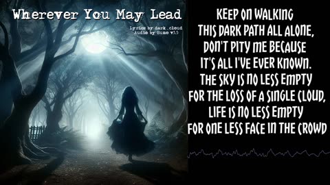 dark_cloud - Wherever You May Lead (Official Lyric Video) #music #trending #anime #india