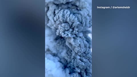 Russian volcano in Kamchatka erupts for the first time in 600 years