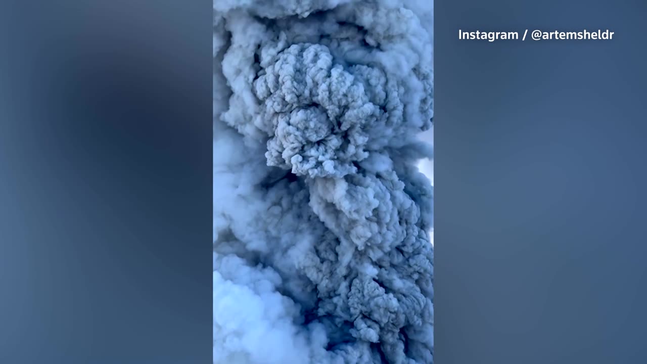 Russian volcano in Kamchatka erupts for the first time in 600 years
