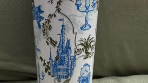 Disney Parks Beauty and the Beast Water Bottle #shorts 