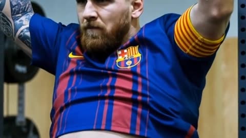 Messi and Ronaldo having fun