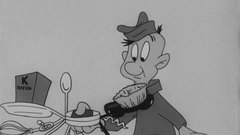 No Buddy Atoll, 1945 – Private Snafu
