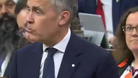 Carney already REFUSES TO ANSWER questions in first House of Commons debate